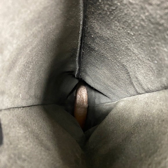 Frye Women's Gray Heeled Boots knee high size 6.5 - Picture 9 of 9